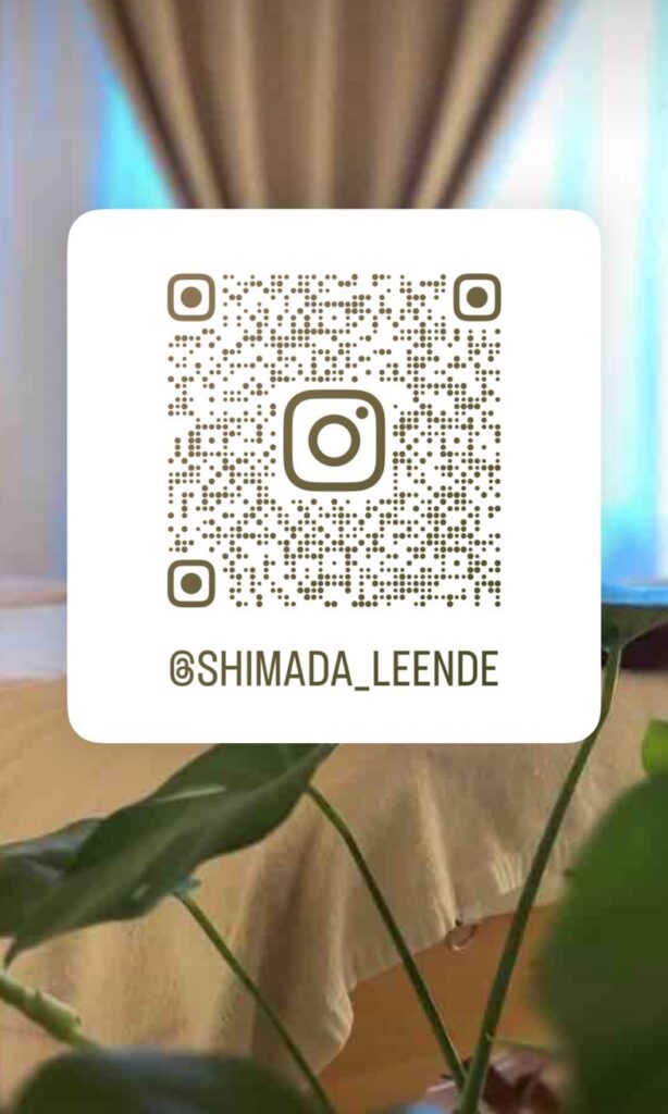 インスタアカウントのQRコード